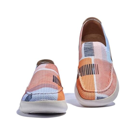 UIN Women's Travel Shoes Casual Comfort Loafers Mojacar (sunset at Sea Horizon)